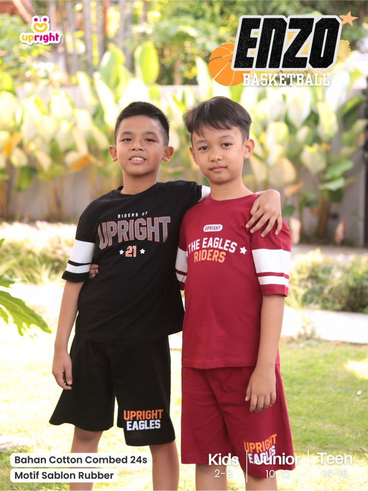 PO ENZO BASKETBALL SERIES BY UPRIGHT KIDS