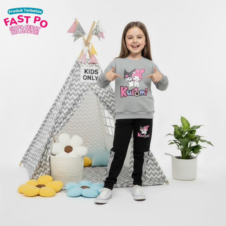 FAST PO SERI 1 KUROMI MELODY BUDDY SET