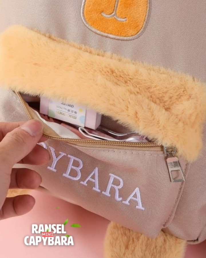 PO RANSEL MINI CAPYBARA