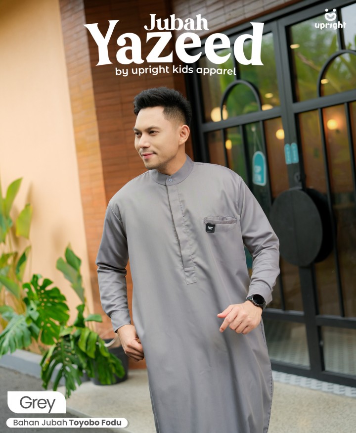 PO JUBAH YAZEED DEWASA BY UPRIGHT KIDS APPAREL