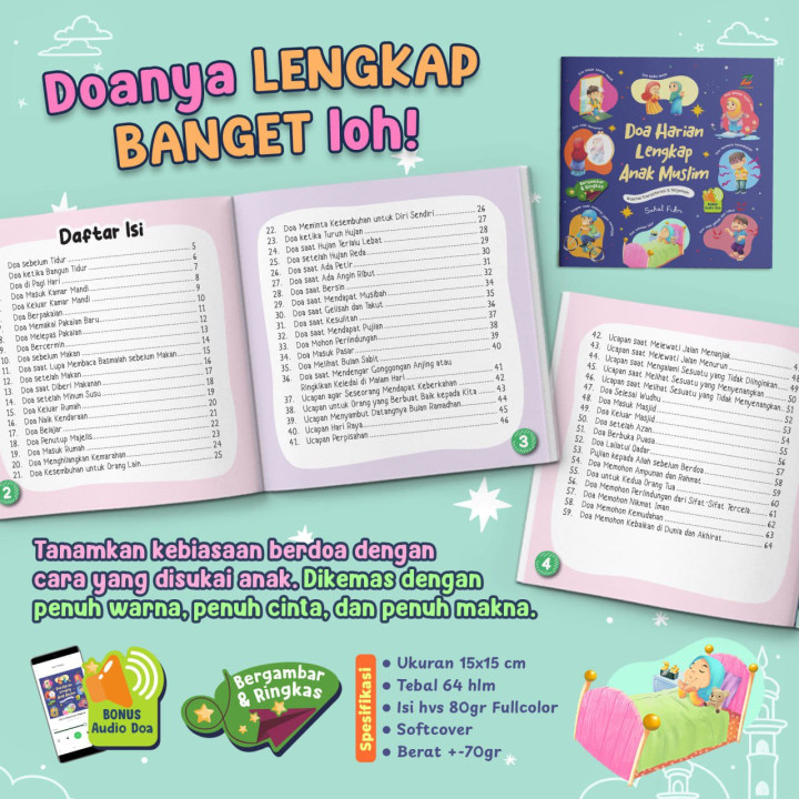 PO BUKU DOA HARIAN LENGKAP ANAK MUSLIM