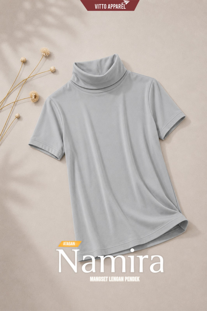 PO NAMIRA MANSET ANAK PENDEK BY VITTO APPAREL