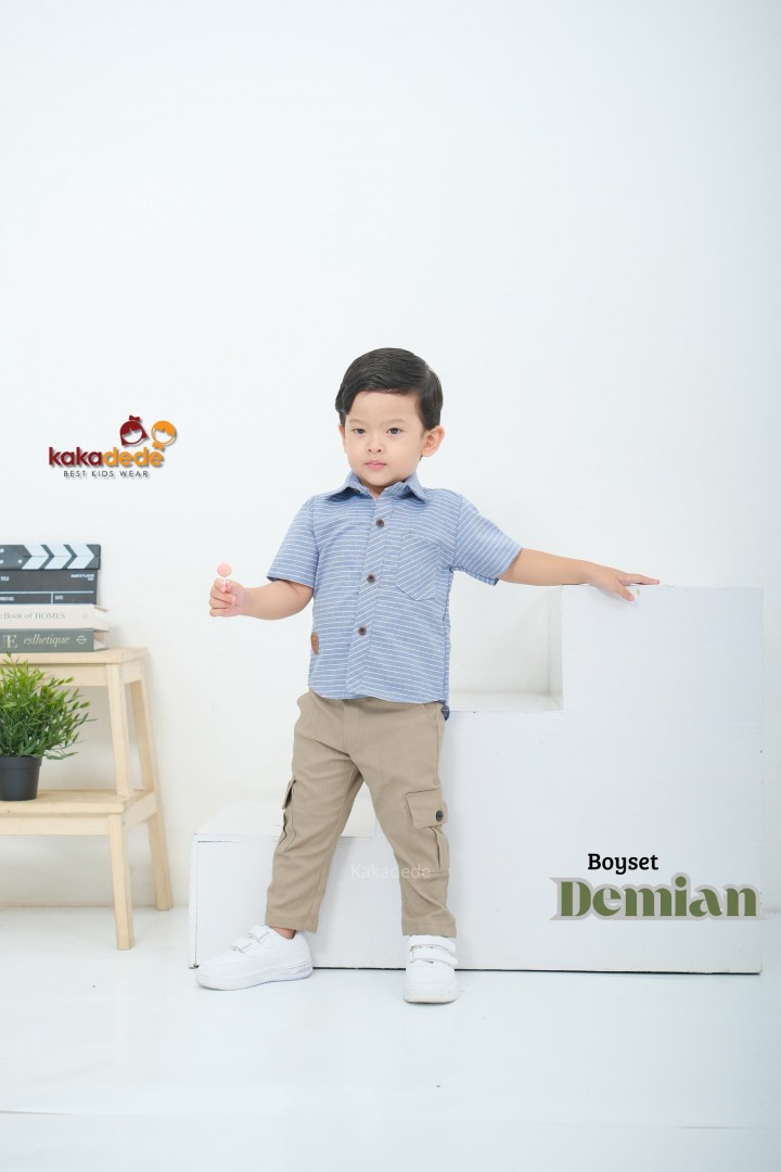 PO BOY SET DEMIAN KIDS BY KAKADEDE