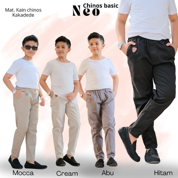 READY STOK CHINOS BASIC NEO BY KAKADEDE