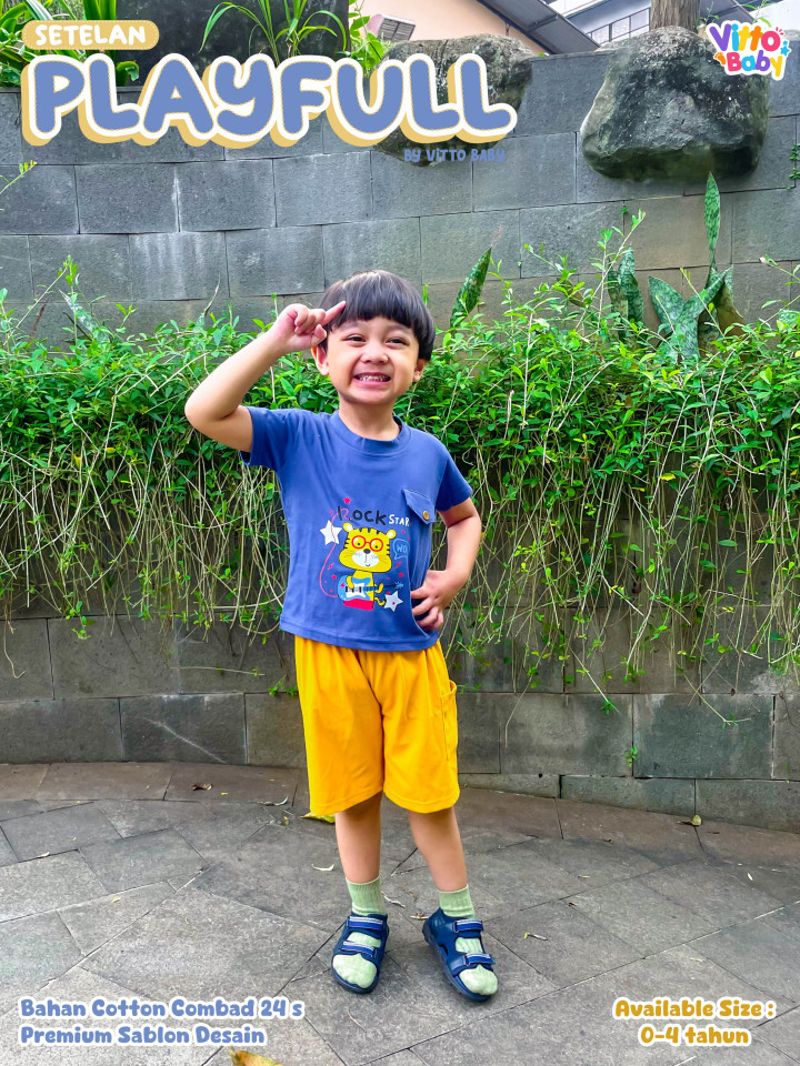 PO SETELAN PLAYFULL BY VITTO BABY