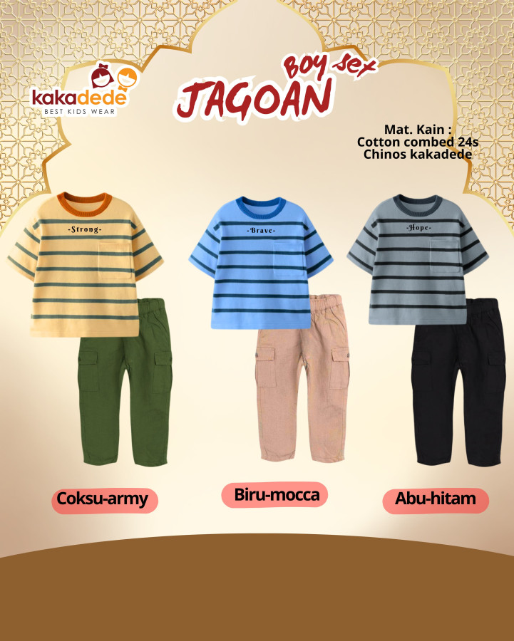 BOY SET JAGOAN BY KAKADEDE