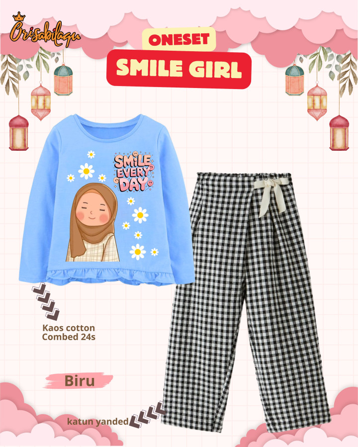 PO ONESET SMILE GIRL (TEEN) BY ORISABILAQU