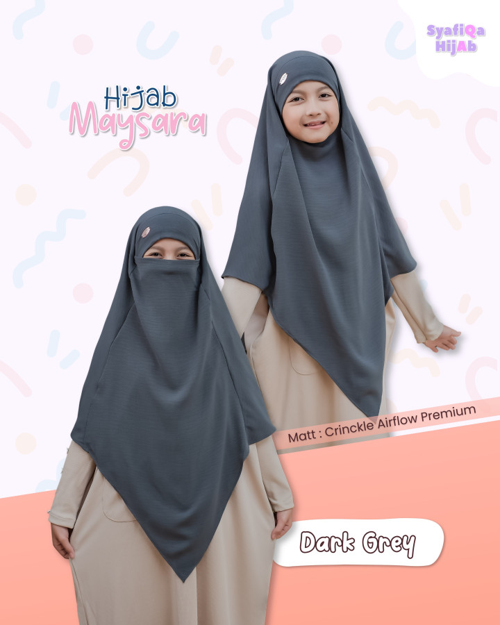 PO HIJAB FK MAYSARA V SHAPE BATCH 2 BY SYAFIQA
