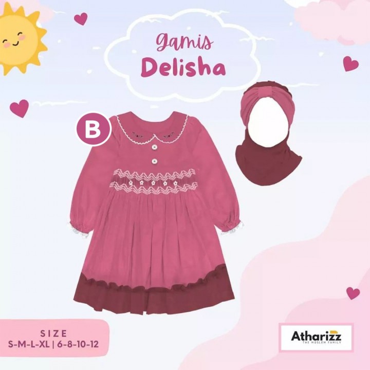 GAMIS DELISHA BY ATHARIZZ