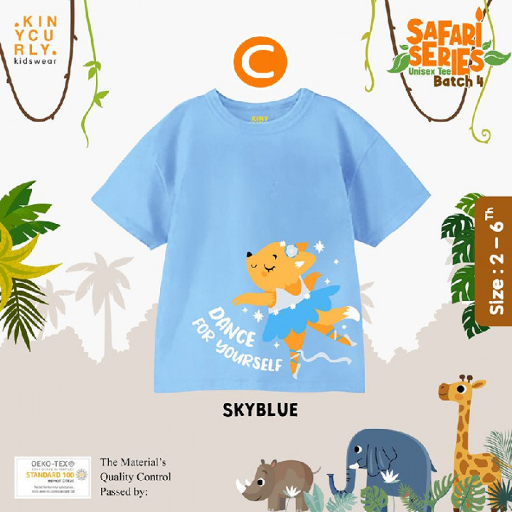 UNISEX TEE SAFARI SERIES BY KINYCURLY