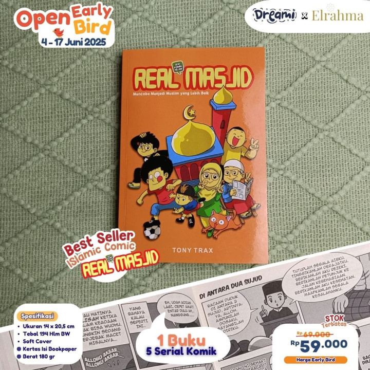PO BUKU REAL MASJID BY DREAMI