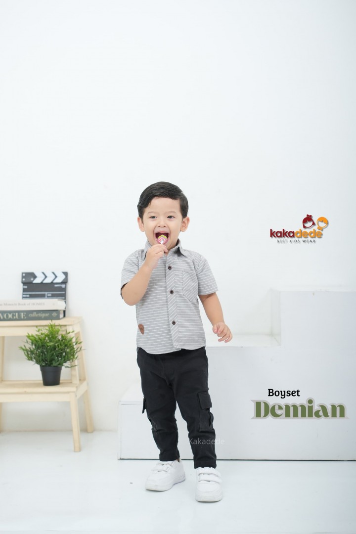 PO BOY SET DEMIAN KIDS BY KAKADEDE