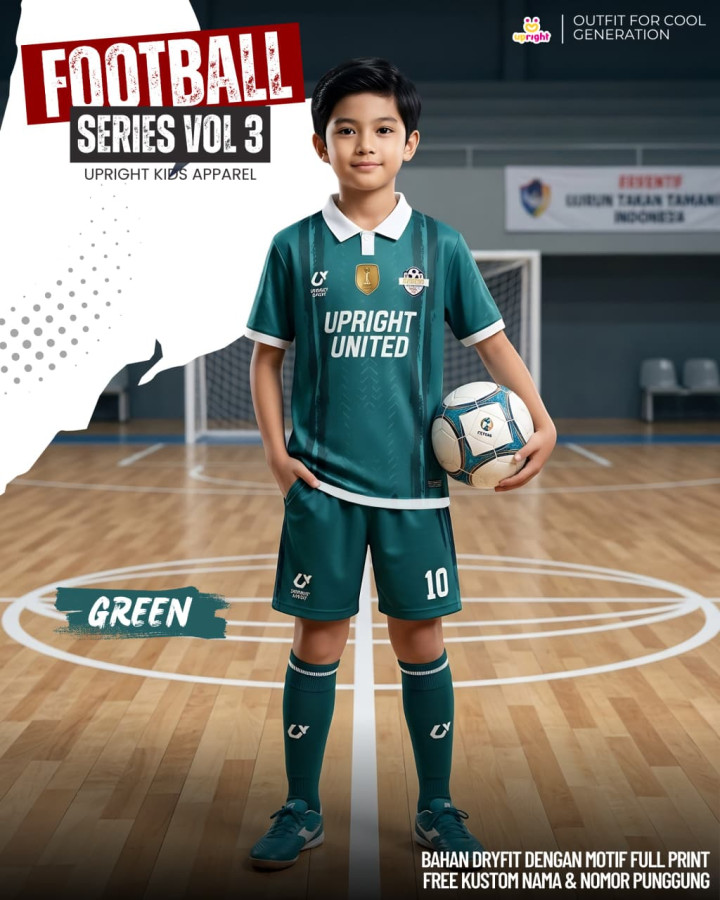 PO FOOTBALL SERIES SET VOL 3 CUSTOM NAME DAN NO PUNGGUNG BY UPRIGHT