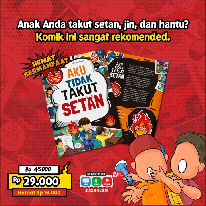 PO KOMIK “AKU TIDAK TAKUT SETAN