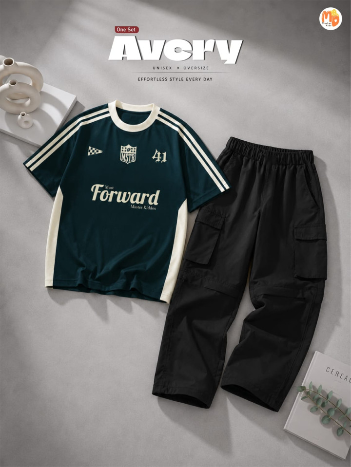 PO ONE SET AVERY UNISEX BY MASTER KIDDOS