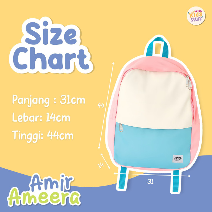 PO AMIR & AMEERA BACKPACK BY UPRIGHT 