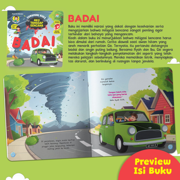 PO BUKU SURVIVAL KIDS AKU TANGGAP BENCANA BY ZIYAD