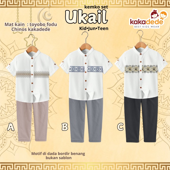 PO SET KEMKO UKAIL (KIDS) BY KAKADEDE