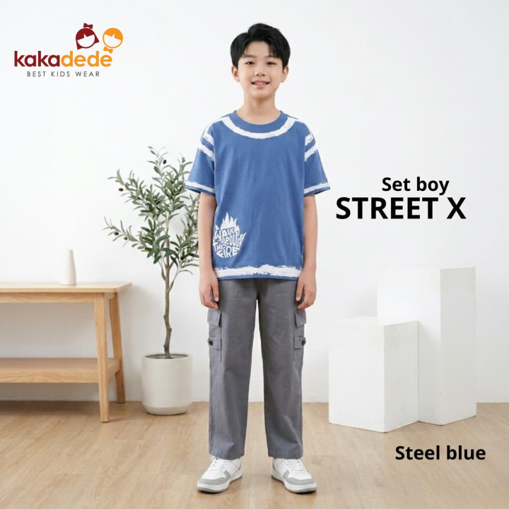 PO BOY SET STREET X (KIDS) BY KAKADEDE 