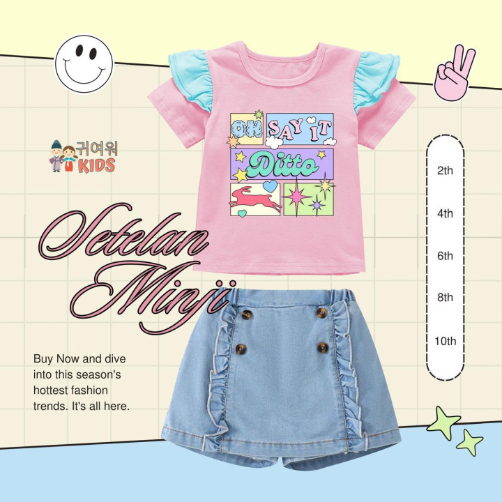 PO SETELAN MINJI BY KIYOWO KIDS