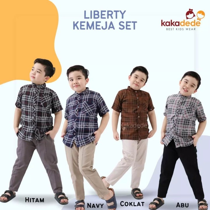 LIBERTY KEMEJA SET BY KAKADEDE