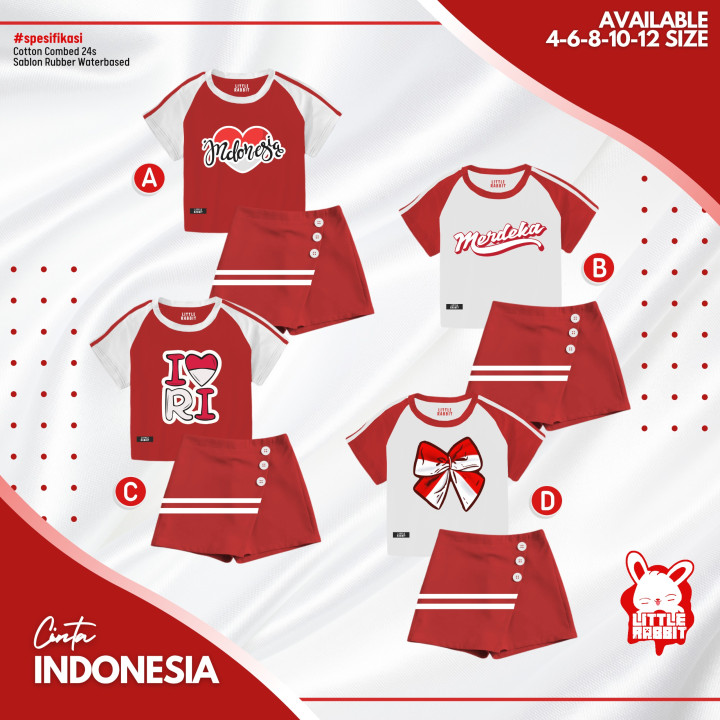 PO CINTA INDONESIA BY LITTLE RABBIT