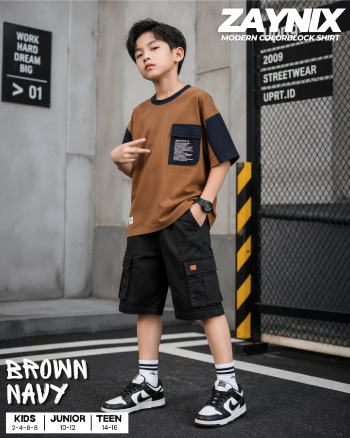 PO ZAYNIX MODERN COLORBLOCK ONESET BY UPRIGHT