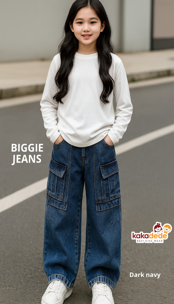 PO JEANS BIGGIE (TEEN) BY KAKADEDE