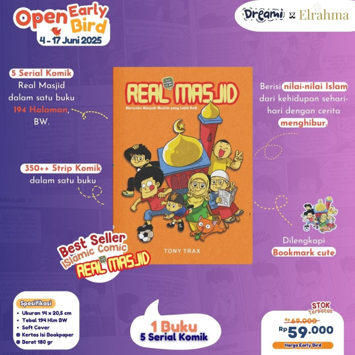 PO BUKU REAL MASJID BY DREAMI