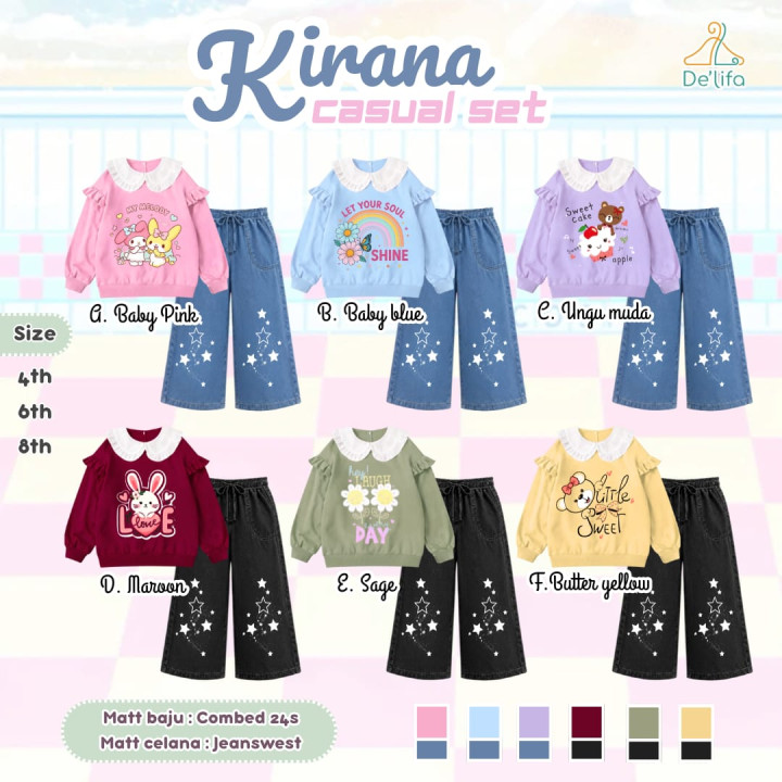 PO KIRANA CASUAL SET BY DELIFA