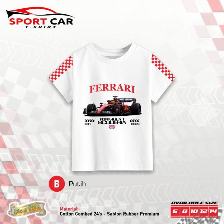 PO T-SHIRT SPORT CAR BY SILVERKIDS