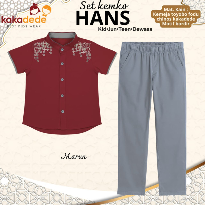 PO SET KOKO HANS BY KAKADEDE