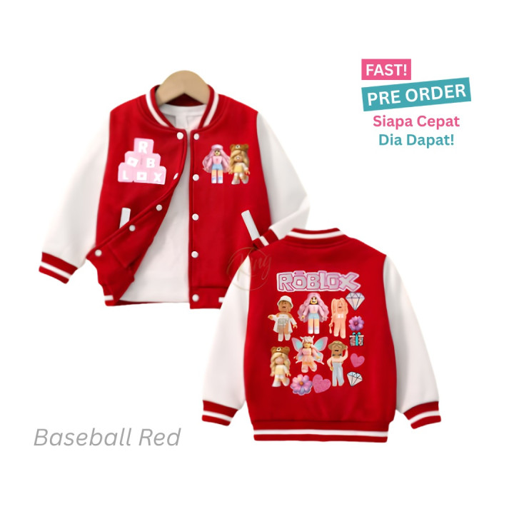 FAST PO ROBLOX BASEBALL AND ZIPPER JACKET