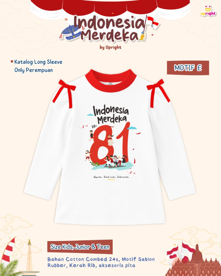 PO INDONESIA MERDEKA SERIES 2026 TSHIRT BY UPRIGHT