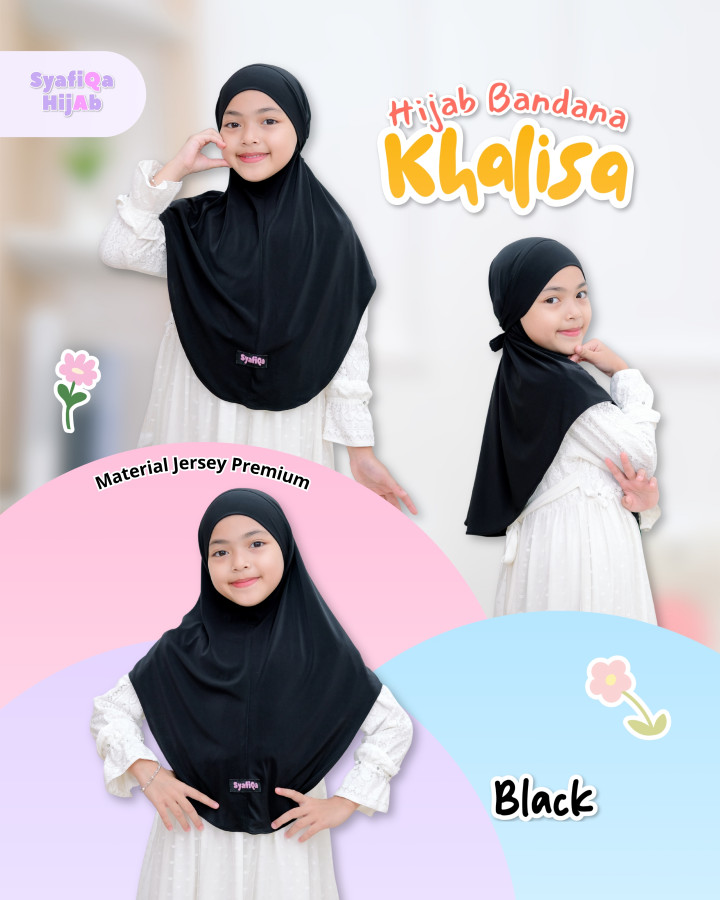 FAST PO KHALISA HIJAB BANDANA BY SYAFIQA