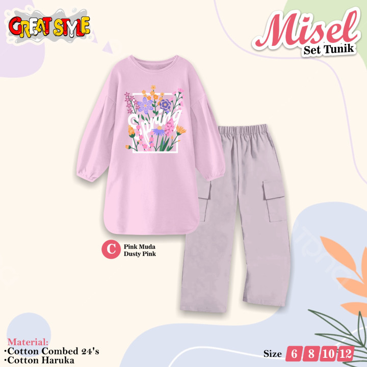 PO SET TUNIK MISEL BY GREAT STYLE