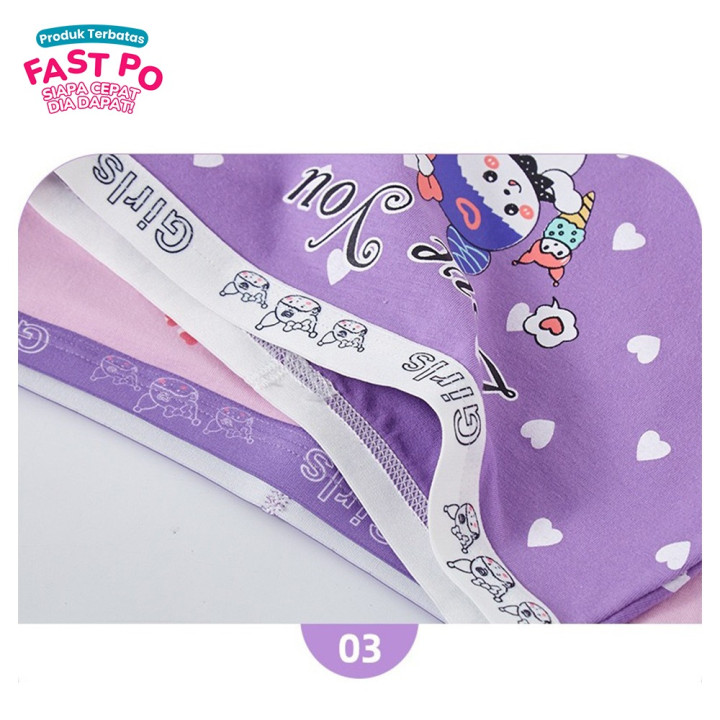 FAST PO SHIZUKA GIRL UNDERWEAR (KUROMI SERIES)