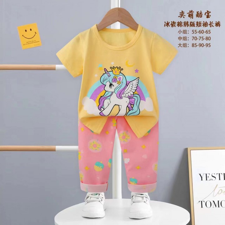 SERI 1 MOOSE  PENDEK PANJANG SET PIYAMA