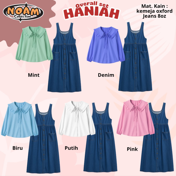 PO OVERALL SET HANIAH (KIDS) BY NOAM