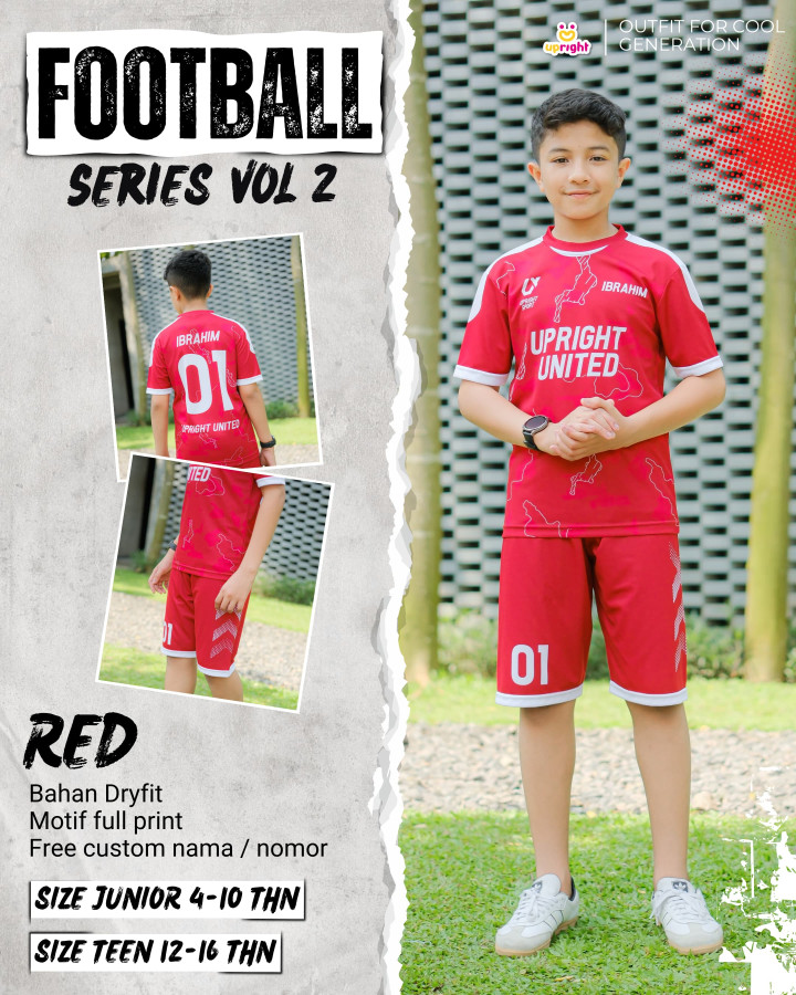 PO FOOTBALL SERIES BATCH 2 BY UPRIGHT KIDS APPAREL