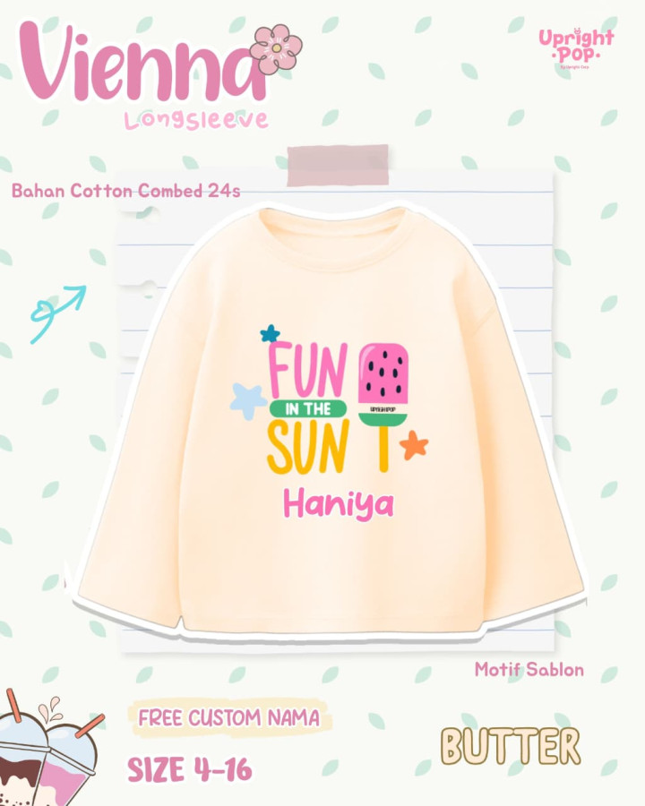 PO VIENNA LONGSLEEVE FREE CUSTOM NAME B2 BY UPRIGHT POP UP 