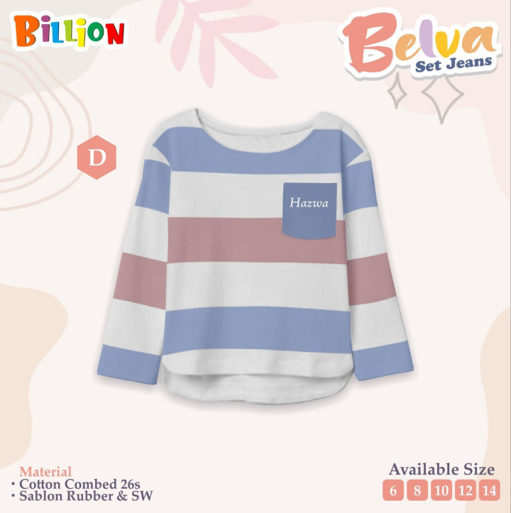 PO TSHIRT BELVA BY BILLION