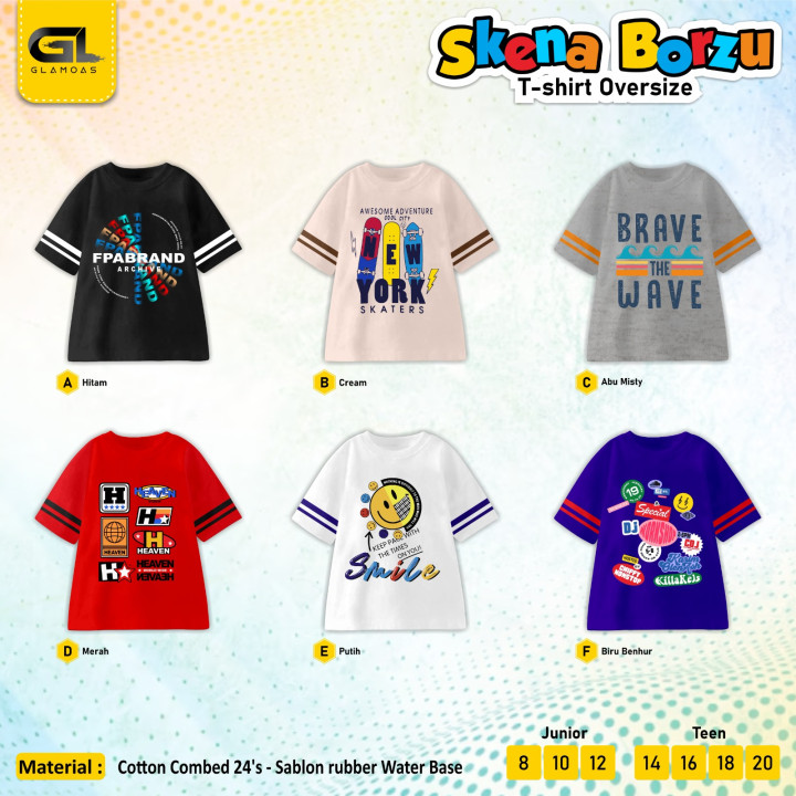 PO TSHIRT SKENA BORZU BY GLAMOAS