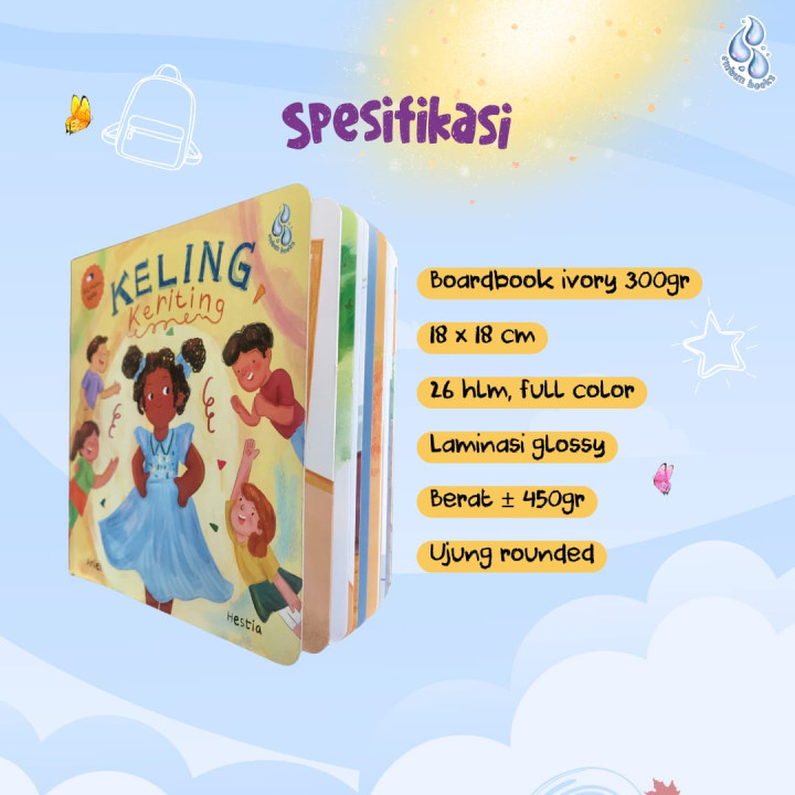 PO BUKU KELING KERITING BATCH 1 BY EMBUN BOOKS