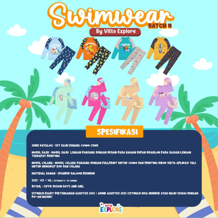 PO SWIMWEAR BATCH 2 BY VITTO EXPLORER