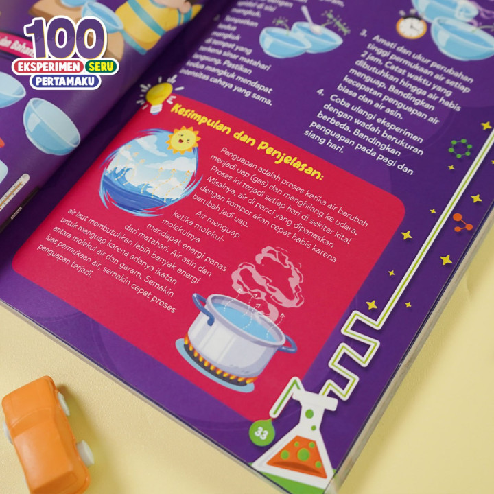 PO BUKU 100 EKSPERIMEN SERU PERTAMAKU BERBASIS STEAM