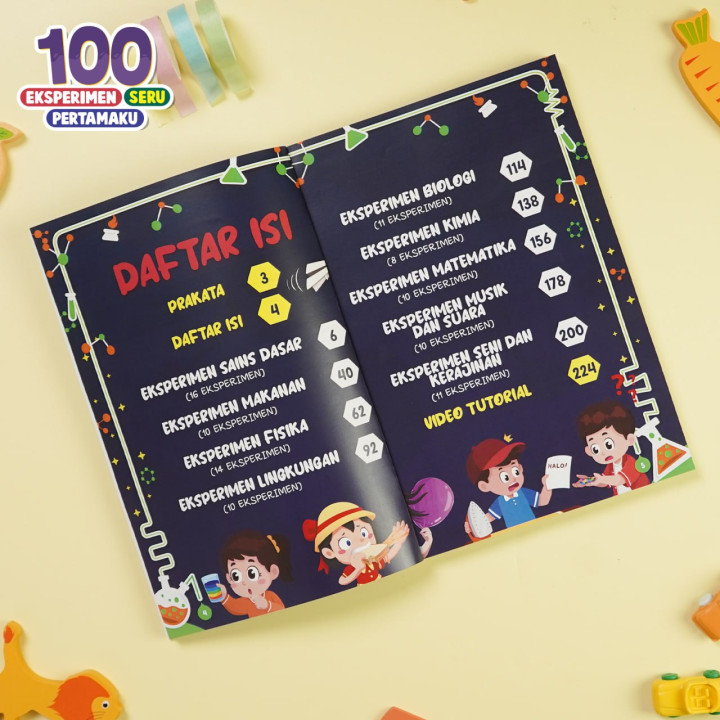 PO BUKU 100 EKSPERIMEN SERU PERTAMAKU BERBASIS STEAM