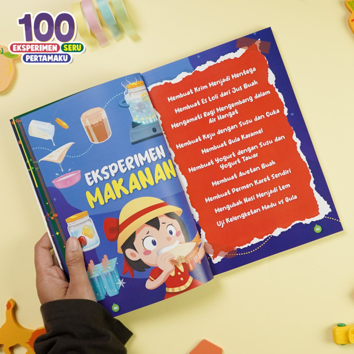 PO BUKU 100 EKSPERIMEN SERU PERTAMAKU BERBASIS STEAM