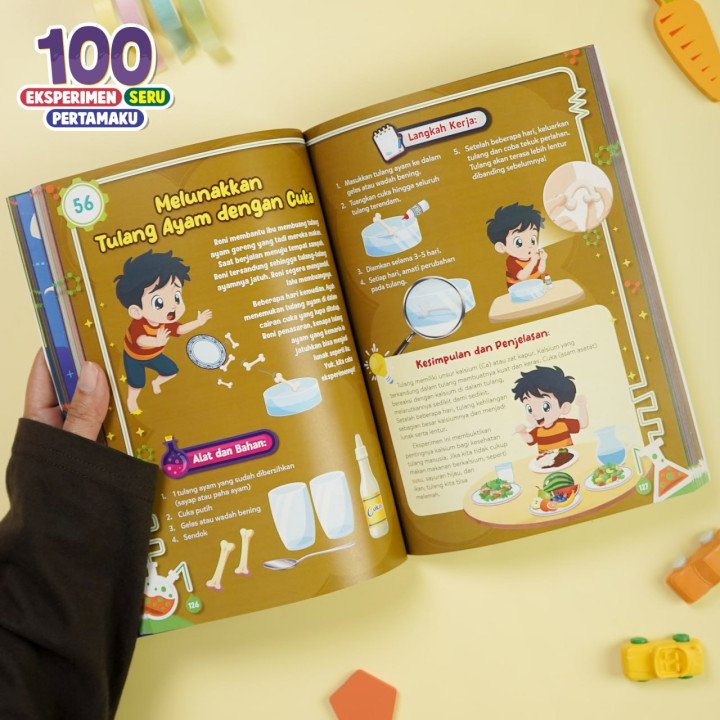 PO BUKU 100 EKSPERIMEN SERU PERTAMAKU BERBASIS STEAM