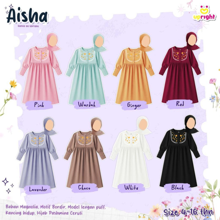 PO GAMIS AISHA (GAMIS ONLY) BY UPRIGHT